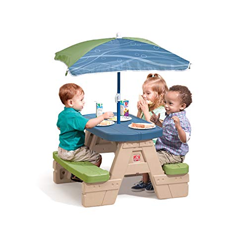 Step 2 - Mesa picnic con sombrilla Sit & Play (ColorBaby 85308)