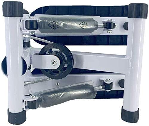 Stepper Cardio Fitness Twister portátil cubierta paso a paso aeróbico multi-función de aptitud escalera paso a paso con las bandas elásticas ajustables de ejercicio físico for el hogar, oficina