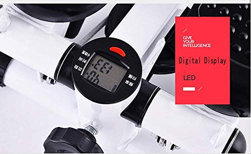 Steppers Aerobic Stepper Pierna Toner Toning Workout Low Impact Fitness Gym Machine La Pantalla LCD Muestra Las Calorías Quemadas, Tiempo De Entrenamiento, Costway Exercise Step Machine Aerobic Fitne