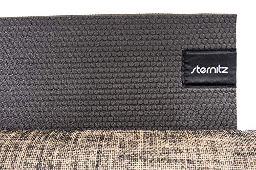 Sternitz Esterilla de Yoga ó Pilates Antiresbalante - Acolchada - Ecológica - Transportable. (Negro) Sternitz Esterilla de Yoga ó Pilates Antiresbalante - Acolchada - Ecológica - Transportable. (Negro)