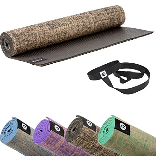 Sternitz Esterilla de Yoga ó Pilates Antiresbalante - Acolchada - Ecológica - Transportable. (Negro) Sternitz Esterilla de Yoga ó Pilates Antiresbalante - Acolchada - Ecológica - Transportable. (Negro)