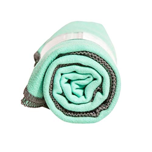 Sternitz Toalla de Microfibra Compacta - Absorbente - Secado Rápido Natación, Gym, Running, Ciclismo, Senderismo, Yoga, Pilates, etc. - Microfiber Towel (Aquamarina, 60cm x 120cm)