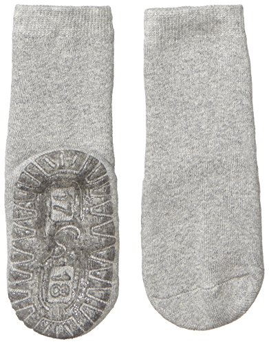 Sterntaler Calcetines con Suela de Goma Antideslizante, Gris Claro, 20 para Bebés