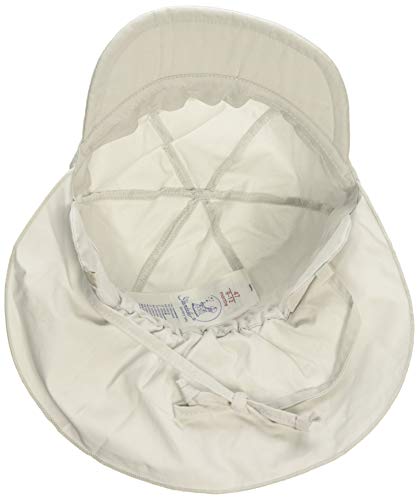 Sterntaler Gorro con visera y protector de cuello, Con cintas, Edad: 9-12 meses, Tamaño: 47, Gris claro Sterntaler Gorro con visera y protector de cuello, Con cintas, Edad: 9-12 meses, Tamaño: 47, Gris claro