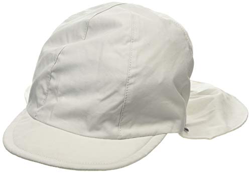 Sterntaler Gorro con visera y protector de cuello, Con cintas, Edad: 9-12 meses, Tamaño: 47, Gris claro