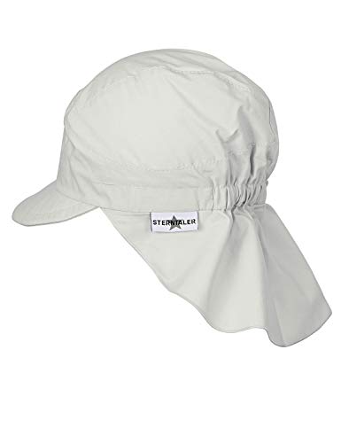 Sterntaler Gorro con visera y protector de cuello, Edad: 12-18 meses, Tamaño: 49, Gris Sterntaler Gorro con visera y protector de cuello, Edad: 12-18 meses, Tamaño: 49, Gris