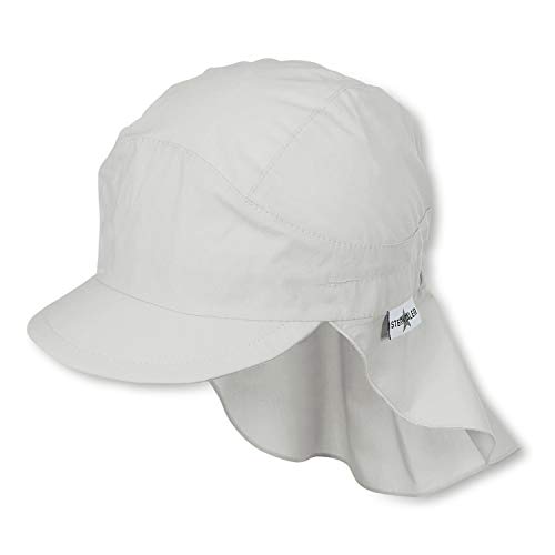 Sterntaler Gorro con visera y protector de cuello, Edad: 12-18 meses, Tamaño: 49, Gris Sterntaler Gorro con visera y protector de cuello, Edad: 12-18 meses, Tamaño: 49, Gris