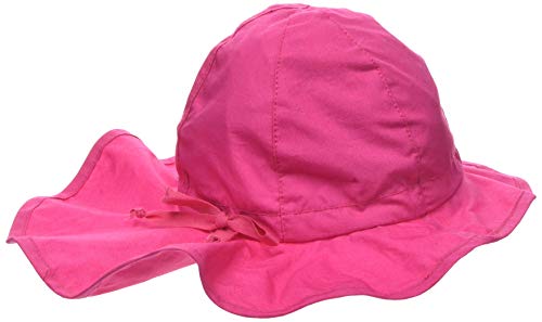 Sterntaler Sombrero unisex con cintas y protector de cuello, Edad: de 2-4 años, Tamaño: 53, Magenta