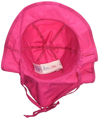Sterntaler Sombrero unisex con cintas y protector de cuello, Edad: de 2-4 años, Tamaño: 53, Magenta Sterntaler Sombrero unisex con cintas y protector de cuello, Edad: de 2-4 años, Tamaño: 53, Magenta