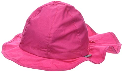 Sterntaler Sombrero unisex con cintas y protector de cuello, Edad: de 2-4 años, Tamaño: 53, Magenta