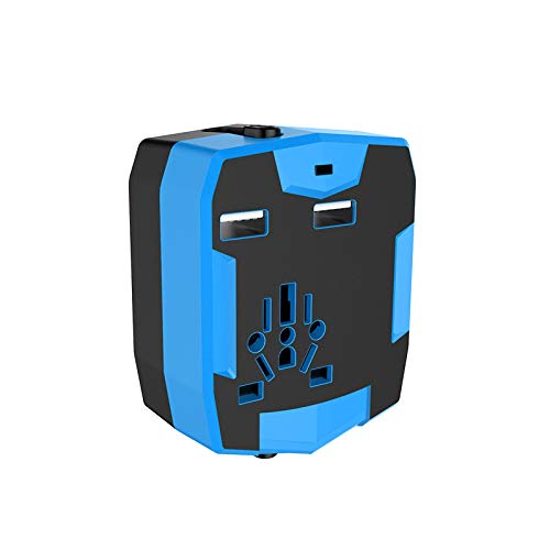 STHfficial Adaptador De Enchufe De Conversión De Cambio Universal De 100V-240V Adaptador De Negocios De Viaje Multifunción con Potencia Móvil De 3000 Mah STHfficial Adaptador De Enchufe De Conversión De Cambio Universal De 100V-240V Adaptador De Negocios De Viaje Multifunción con Potencia Móvil De 3000 Mah