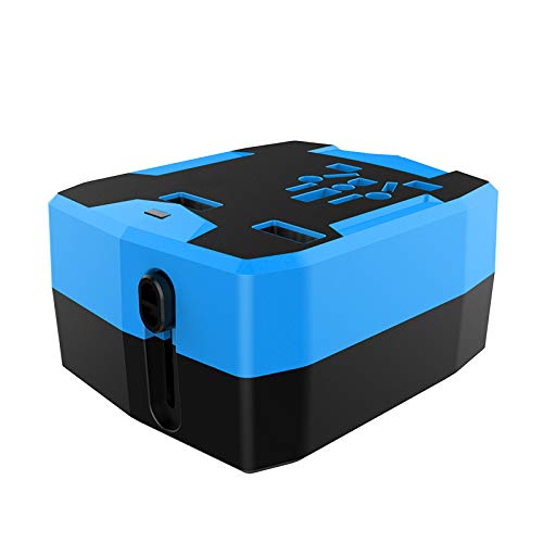 STHfficial Adaptador De Enchufe De Conversión De Cambio Universal De 100V-240V Adaptador De Negocios De Viaje Multifunción con Potencia Móvil De 3000 Mah STHfficial Adaptador De Enchufe De Conversión De Cambio Universal De 100V-240V Adaptador De Negocios De Viaje Multifunción con Potencia Móvil De 3000 Mah