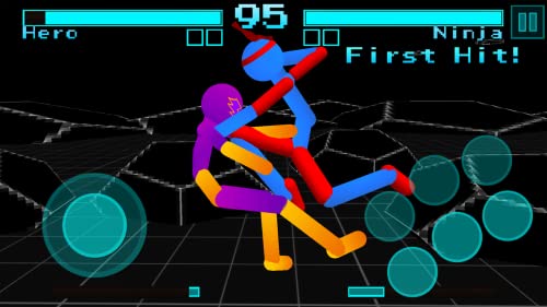 Stickman Lucha: Guerreros de neón Stickman Lucha: Guerreros de neón