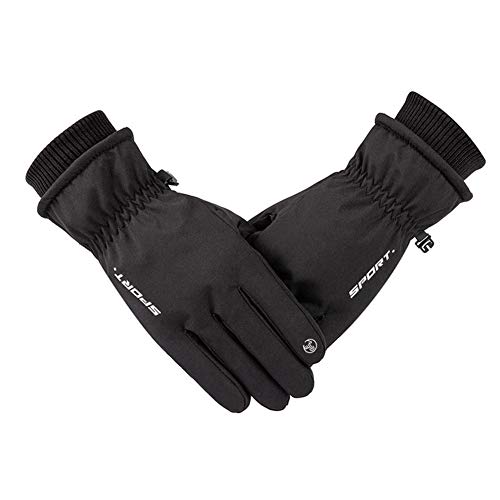 STKASE® Invierno Hombre Mujer Guantes Termicos para Frio Moto Ciclismo Running Bici Gym para Movil Tactiles Regalos Originales para Hombre Mujer Amigo Invisible Navidad Adolescentes Madres Padre,M