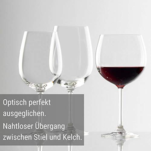 Stölzle lausitz - Copas weinland para Vino Tinto Tipo Burdeos de, de 540 ml, Juego de 6, Copas Tipo Burdeos aptas para lavavajillas, Copas para Vino Tinto Grandes