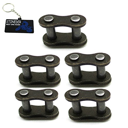 stoneder 5pcs 25H cadena repuesto Master enlaces para 2 tiempos 33 cc 43 cc 47 cc 49 cc Mini bolsillo moto niños ATV Quad Dirt Bike gas e Scooter stoneder 5pcs 25H cadena repuesto Master enlaces para 2 tiempos 33 cc 43 cc 47 cc 49 cc Mini bolsillo moto niños ATV Quad Dirt Bike gas e Scooter