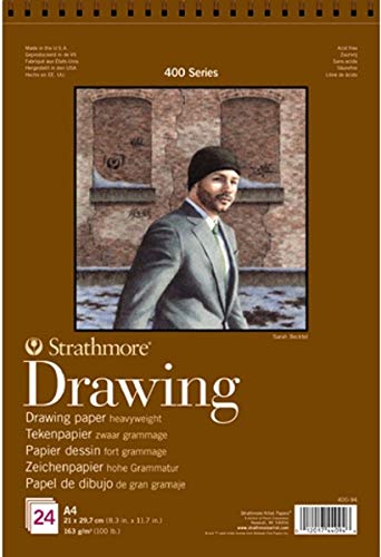 Strathmore Dibujo De Peso Pesado Pad 100 Libras | Tamaños Indicados A4 Drawing 24 Sheets Strathmore Dibujo De Peso Pesado Pad 100 Libras | Tamaños Indicados A4 Drawing 24 Sheets