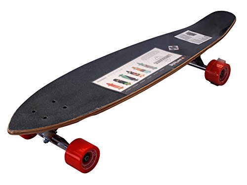 Street Surfing Longboard Kick Tail de Urban de Rough, Multicolor, 36 Pulgadas, 500237 Street Surfing Longboard Kick Tail de Urban de Rough, Multicolor, 36 Pulgadas, 500237