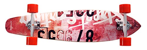 Street Surfing Longboard Kick Tail de Urban de Rough, Multicolor, 36 Pulgadas, 500237 Street Surfing Longboard Kick Tail de Urban de Rough, Multicolor, 36 Pulgadas, 500237