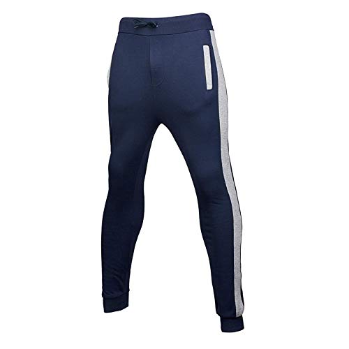 STRIR Chándal de Hombre 2 Piezas,Con Ropa de Deporte Top Sudadera,Moda Slim Fit Otoño y Invierno Chándal Completo,Para Correr Entrenamiento,Deportivo Informal