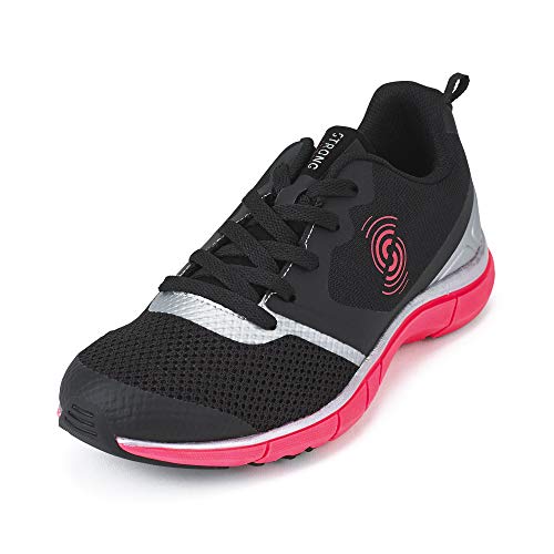 STRONG by Zumba Zapato de Entrenamiento atlético para Mujer 5,5 M de EE.UU. Negro/Plata STRONG by Zumba Zapato de Entrenamiento atlético para Mujer 5,5 M de EE.UU. Negro/Plata