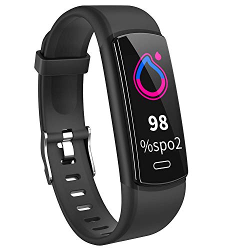 su-xuri Reloj Deportivo para iOS Android, 0.96 Pulgadas de Pantalla de Alta Definición Reloj Inteligente Impermeable Multi-Deporte Bluetooth Pulsera Monitoreo de Salud Pulsera para Hombres Y Mujeres