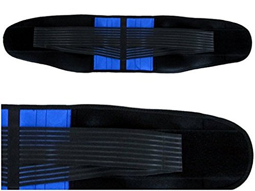 SUAVER Neopreno Deluxe Doble Halar Lumbar Inferior de la Espalda Apoyo de la Ayuda Cinturón de Ejercicio Alivio del Dolor (Negro, XXXXXX-L /58-62") SUAVER Neopreno Deluxe Doble Halar Lumbar Inferior de la Espalda Apoyo de la Ayuda Cinturón de Ejercicio Alivio del Dolor (Negro, XXXXXX-L /58-62")