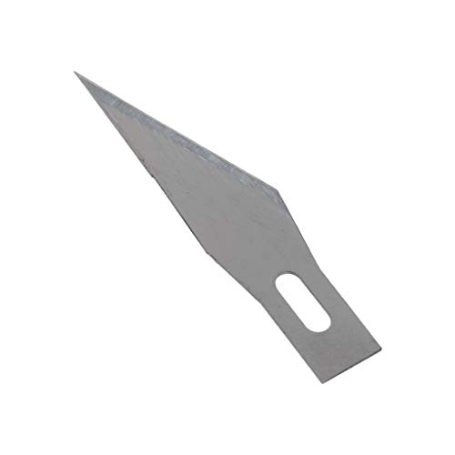 SUCHUANGUANG 150 Piezas de Repuesto de Cuchillas de Hobby para Cuchillo de Tallado, Trabajo de Arte DIY, Escultura de Corte, Herramienta de Plata, Pala de Corte de Acero SUCHUANGUANG 150 Piezas de Repuesto de Cuchillas de Hobby para Cuchillo de Tallado, Trabajo de Arte DIY, Escultura de Corte, Herramienta de Plata, Pala de Corte de Acero