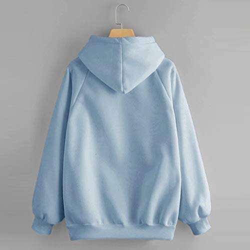 Sudadera Adolescentes Chicas Tumblr de Color Sólido con Bolsillo - Sudaderas Manga Larga Mujer Flojo Moda - Fossen Casual Sweatshirt Hoodies Suéter Sudadera Adolescentes Chicas Tumblr de Color Sólido con Bolsillo - Sudaderas Manga Larga Mujer Flojo Moda - Fossen Casual Sweatshirt Hoodies Suéter
