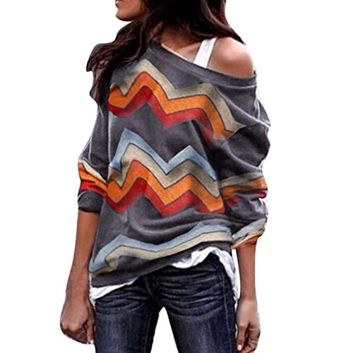 Sudadera para Mujer,Moda Manga Larga Casual Fuera del Hombro Sudaderas Cortos Cuello Redondo Jersey Mujer OtoƱo Primavera Blusa Tops Tumblr SuƩter Mujer Abrigo Deportiva vpass Sudadera para Mujer,Moda Manga Larga Casual Fuera del Hombro Sudaderas Cortos Cuello Redondo Jersey Mujer OtoƱo Primavera Blusa Tops Tumblr SuƩter Mujer Abrigo Deportiva vpass