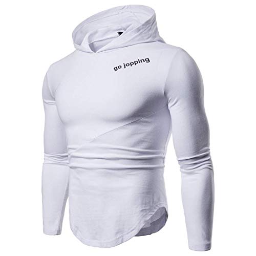 Sudaderas con Capucha De Gimnasio para Hombres Sudaderas para Culturismo Ejercicio Slim Fit Festivo Tops Athletic Fitness Ejercicio Running Manga Larga Pure Color Pullover Outfit