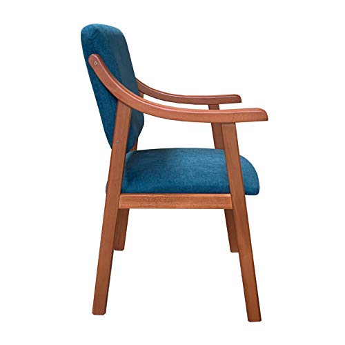 Sueña y Descansa Sillón de Madera Reforzado en Color Cerezo con Varios Tapizados (Cerezo Esmeralda) Sueña y Descansa Sillón de Madera Reforzado en Color Cerezo con Varios Tapizados (Cerezo Esmeralda)