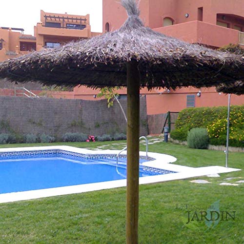 Suinga SOMBRILLA JARDIN de BREZO 2,40 METROS para piscinas, playas o jardines Suinga SOMBRILLA JARDIN de BREZO 2,40 METROS para piscinas, playas o jardines