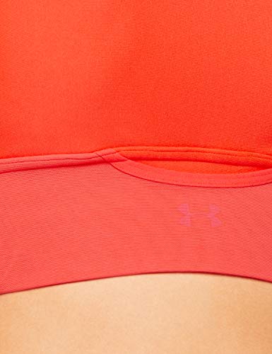 Sujetador deportivo para mujer Under Armour Cross Back Clutch, Mujer, 1303477-877, After Burn/Radio Red/Reflective, Medium Sujetador deportivo para mujer Under Armour Cross Back Clutch, Mujer, 1303477-877, After Burn/Radio Red/Reflective, Medium