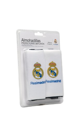 SUMEX Rma2313 - Almohadilla Protectora De Cinturón Real Madrid Niño, Blanca