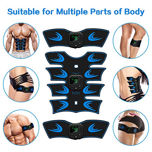 sumgott EMS Electroestimulador Muscular Abdominales, USB Recargable EMS Estimulador Muscular Abdominales para Abdomen/Cintura/Pierna/Brazo sumgott EMS Electroestimulador Muscular Abdominales, USB Recargable EMS Estimulador Muscular Abdominales para Abdomen/Cintura/Pierna/Brazo