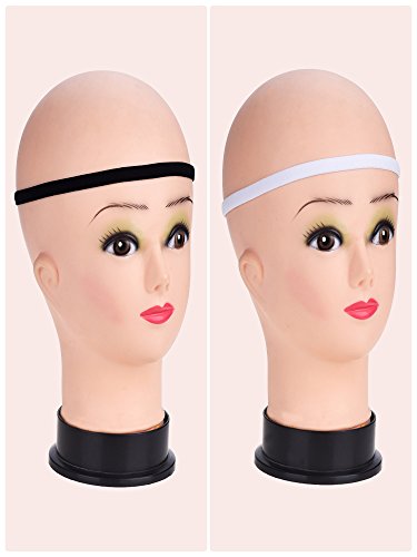 Sumind 4 Piezas de Diadema Deportiva Diadema Elástica Antideslizante Gruesa Banda de Pelo de Fútbol para Mujeres y Hombres, Negro y Blanco Sumind 4 Piezas de Diadema Deportiva Diadema Elástica Antideslizante Gruesa Banda de Pelo de Fútbol para Mujeres y Hombres, Negro y Blanco