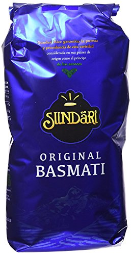 Sundari Arroz Basmati 1 Kg - [Pack De 10] - Total 10 Kg