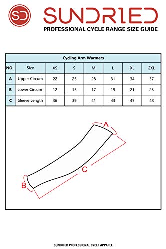 Sundried Calentadores de Ciclo del Brazo de Las Mangas para los Ciclistas Mejor Ciclismo Accesorios y Ropa de Invierno Armwarmers térmicos (Negro, M) Sundried Calentadores de Ciclo del Brazo de Las Mangas para los Ciclistas Mejor Ciclismo Accesorios y Ropa de Invierno Armwarmers térmicos (Negro, M)