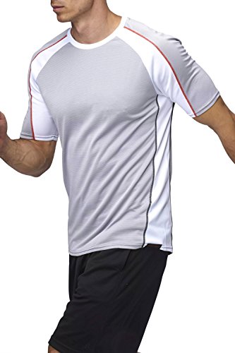 Sundried Camiseta de Atletismo Deportes para Hombres Ropa Deporte (Large)