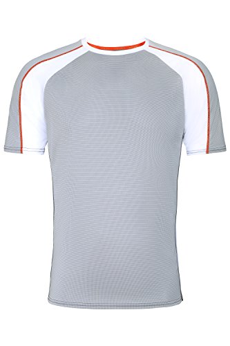 Sundried Camiseta de Atletismo Deportes para Hombres Ropa Deporte (Large)