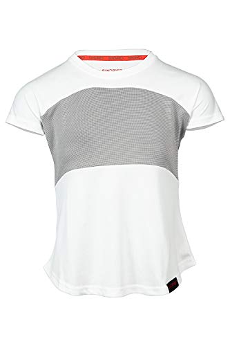 Sundried Yoga para Mujer de la Gimnasia Top Trabajar el Entrenamiento t-Shirt (Negro, XL)