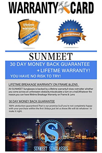 Sunmeet Gafas de Sol Polarizadas Hombre Mujere para Conducir Deportes100% Protección UV400 Gafas para Conducción(Azul/Negro) Sunmeet Gafas de Sol Polarizadas Hombre Mujere para Conducir Deportes100% Protección UV400 Gafas para Conducción(Azul/Negro)