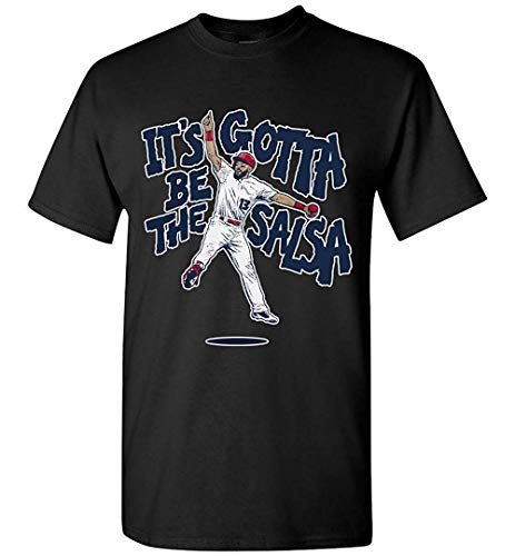 Sunyuer Men's It's Gotta Be The Salsa Funny Leap Gift para Hombres Moda Casual Camiseta