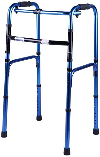 SUOMO Andadores Andador para Ancianos, Walker Ancianos Plegable, Obstáculo-Ajustable-Altura Ajustable Ayuda a la Movilidad, Ligero obesidad en Adultos Andador (para abreviar, Estándar, Persona Alta) SUOMO Andadores Andador para Ancianos, Walker Ancianos Plegable, Obstáculo-Ajustable-Altura Ajustable Ayuda a la Movilidad, Ligero obesidad en Adultos Andador (para abreviar, Estándar, Persona Alta)