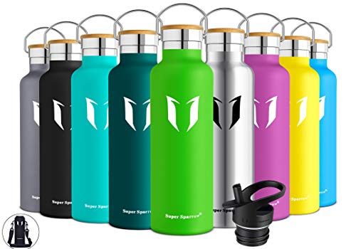 Super Sparrow Botella de agua aislada al vacío de acero inoxidable, diseño de pared doble, boca estándar - 350ml / 500ml / 620ml / 750ml / 1L - sin bpa Botellas - para correr, gimnasio, yoga, ciclismo Super Sparrow Botella de agua aislada al vacío de acero inoxidable, diseño de pared doble, boca estándar - 350ml / 500ml / 620ml / 750ml / 1L - sin bpa Botellas - para correr, gimnasio, yoga, ciclismo