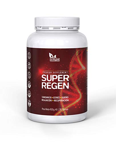 SuperRegen Dr.Vegani Fórmula Especial Relajación, Elimina el Cansancio, Facilita un Sueño Reparador y Regenera el Organismo Durante la Noche SuperRegen Dr.Vegani Fórmula Especial Relajación, Elimina el Cansancio, Facilita un Sueño Reparador y Regenera el Organismo Durante la Noche