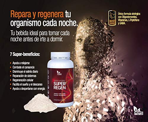 SuperRegen Dr.Vegani Fórmula Especial Relajación, Elimina el Cansancio, Facilita un Sueño Reparador y Regenera el Organismo Durante la Noche SuperRegen Dr.Vegani Fórmula Especial Relajación, Elimina el Cansancio, Facilita un Sueño Reparador y Regenera el Organismo Durante la Noche