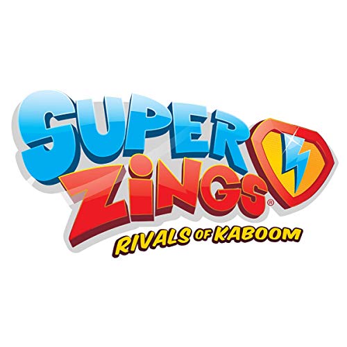 SuperZings - Serie 4 - Display 4x8 Lata Danger Gang (PSZSD48TIN10) con 5 Exclusivos Super Villanos