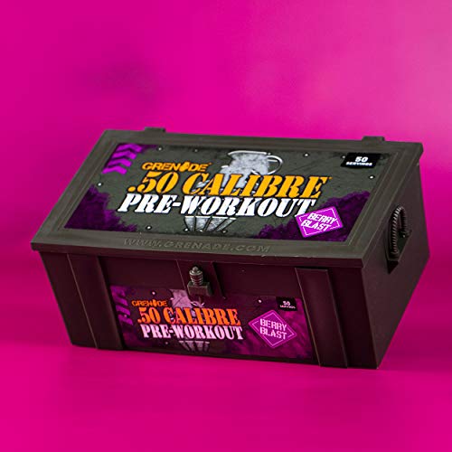 Suplemento energético Grenade Calibre .50 para antes del entrenamiento Suplemento energético Grenade Calibre .50 para antes del entrenamiento